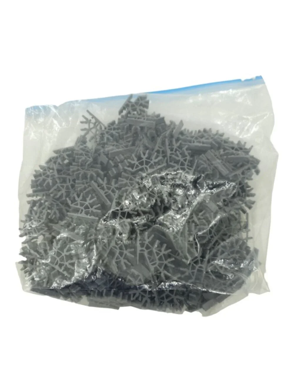K'NEX Gray 4-way 3D Connector OEM 198 Piece Lot Classic Size Replacement